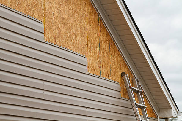 Professional Storm Damage Siding Repair technician working in Oceanport, NJ